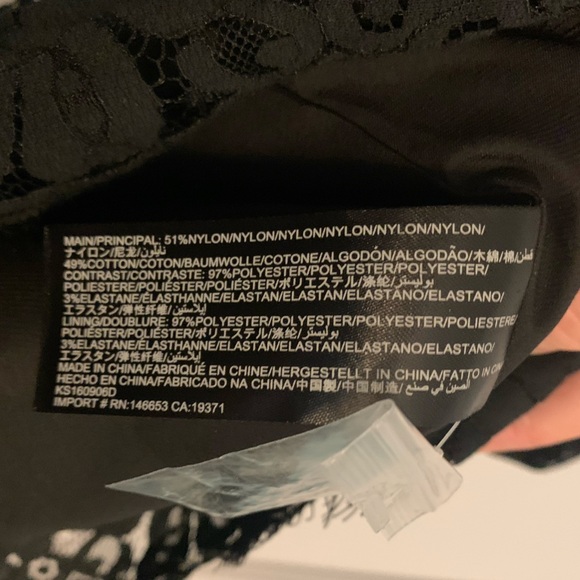 NWT Keepsake The Label Lulus High Roads Black Lace Halter Dress, Womens Size XS - Picture 14 of 14